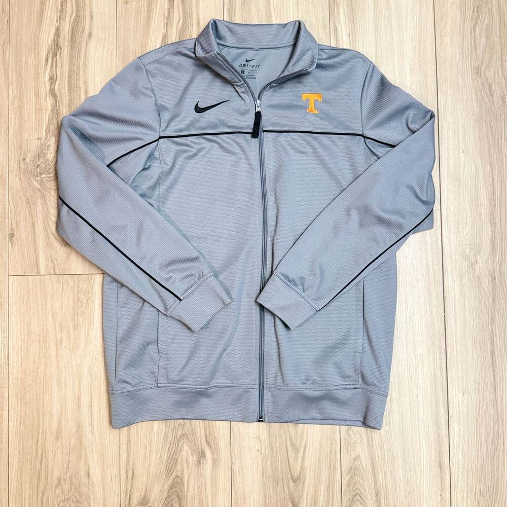 Men's Nike Gray Tennessee Volunteers Dri-Fit Full-Zip Jacket